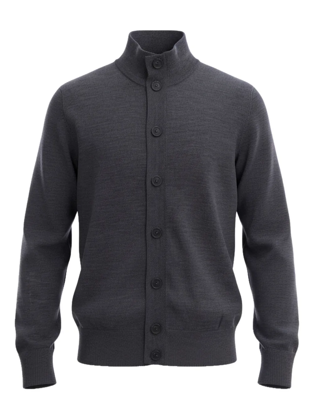 ALPHA STUDIO buttoned cardigan | Grey | Image 1