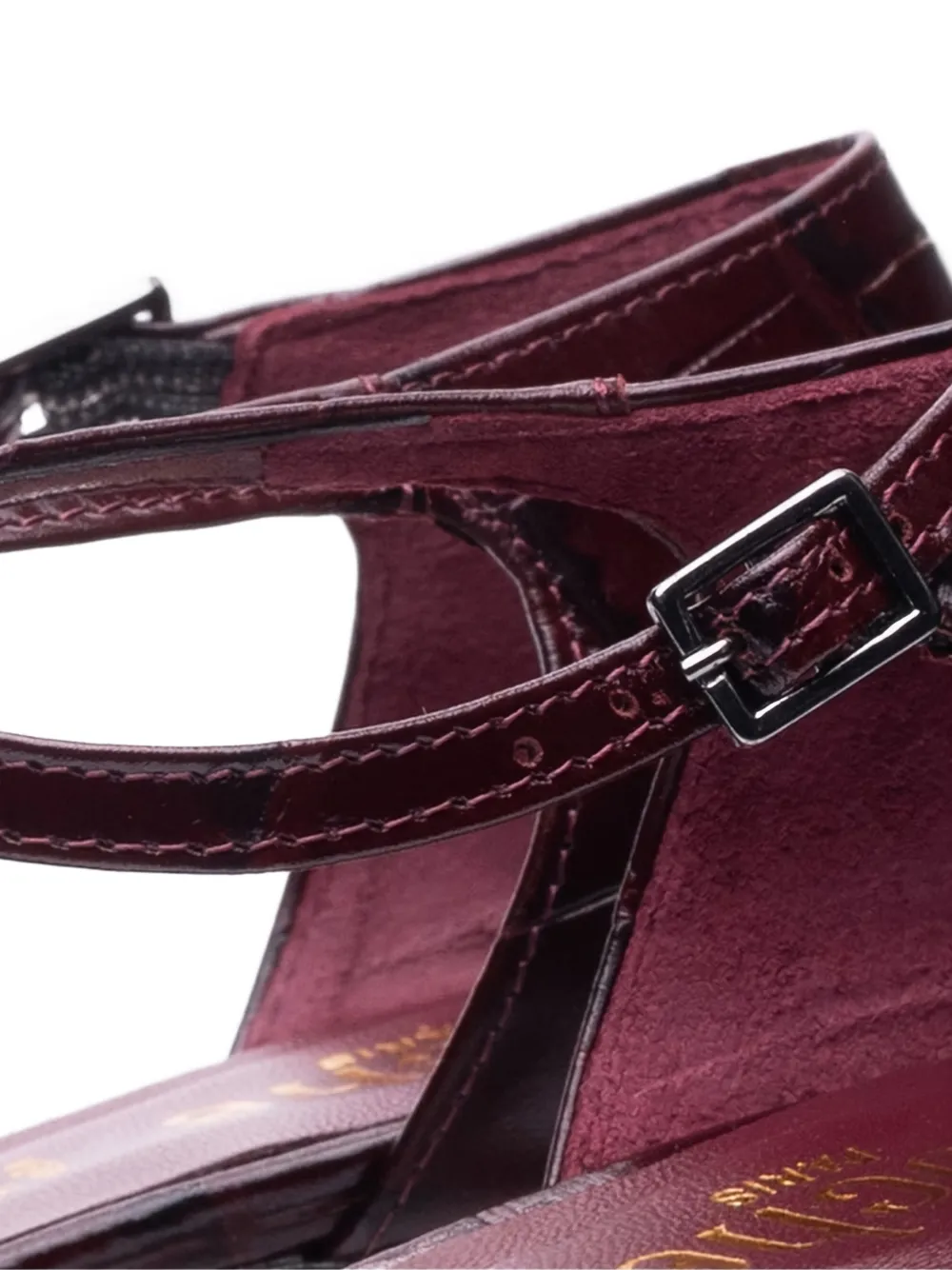 T-Strap Pointed-Toe Pumps