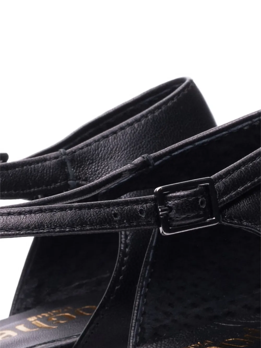 Poche Paris T-strap Buckle Pumps In Multi