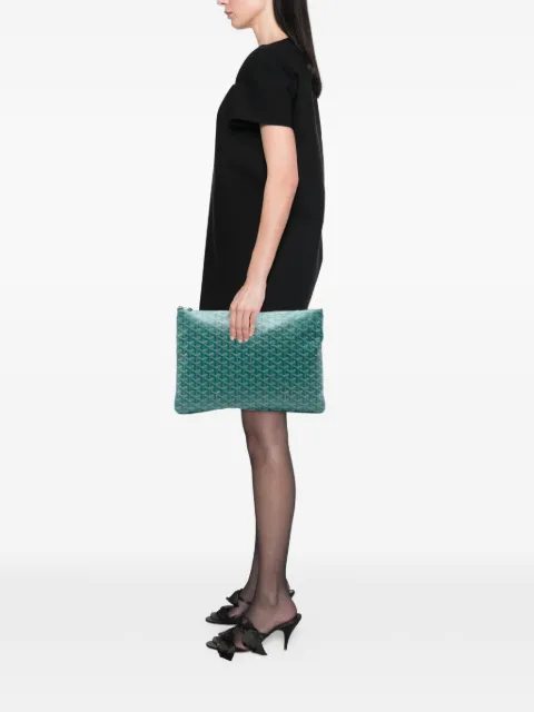 Goyard Pre-Owned 2015 Goyardine Senat GM clutch bag