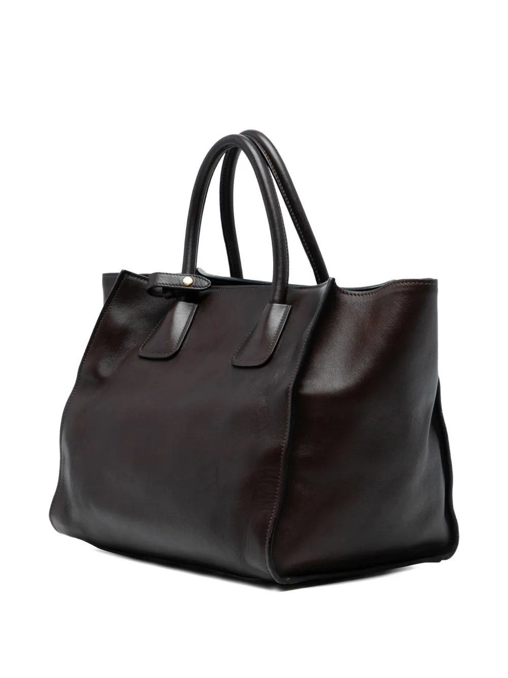 Prada Pre-Owned 2000-2025 Soft Calf Shopping Tote satchel | Pre-Owned | Image 2