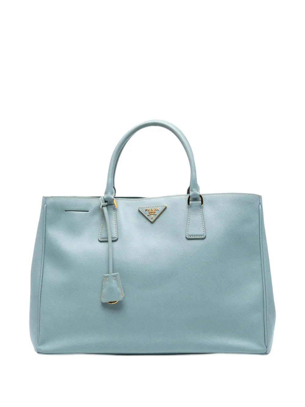 Prada Pre-Owned 2010-2025 Large Saffiano Lux Galleria satchel | Blue | Image 1