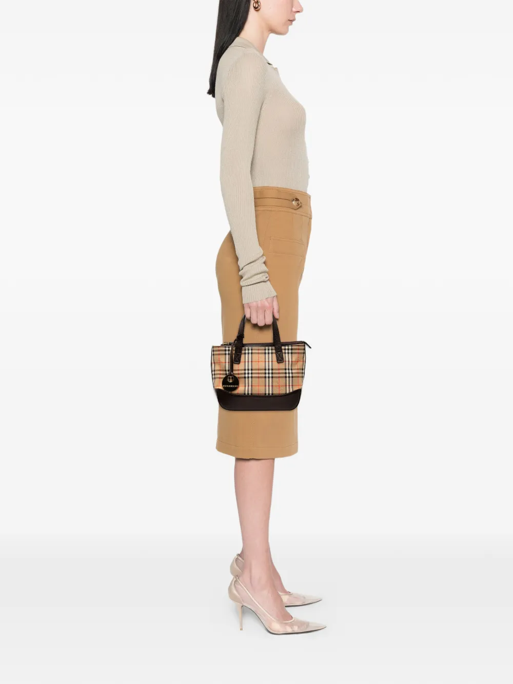 2000-2017 Haymarket Check Canvas Handbag