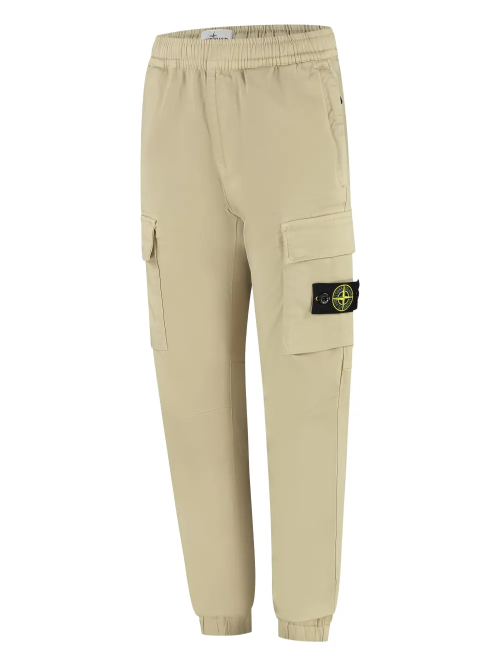 Stone Island Junior cargo pocket trousers Beige