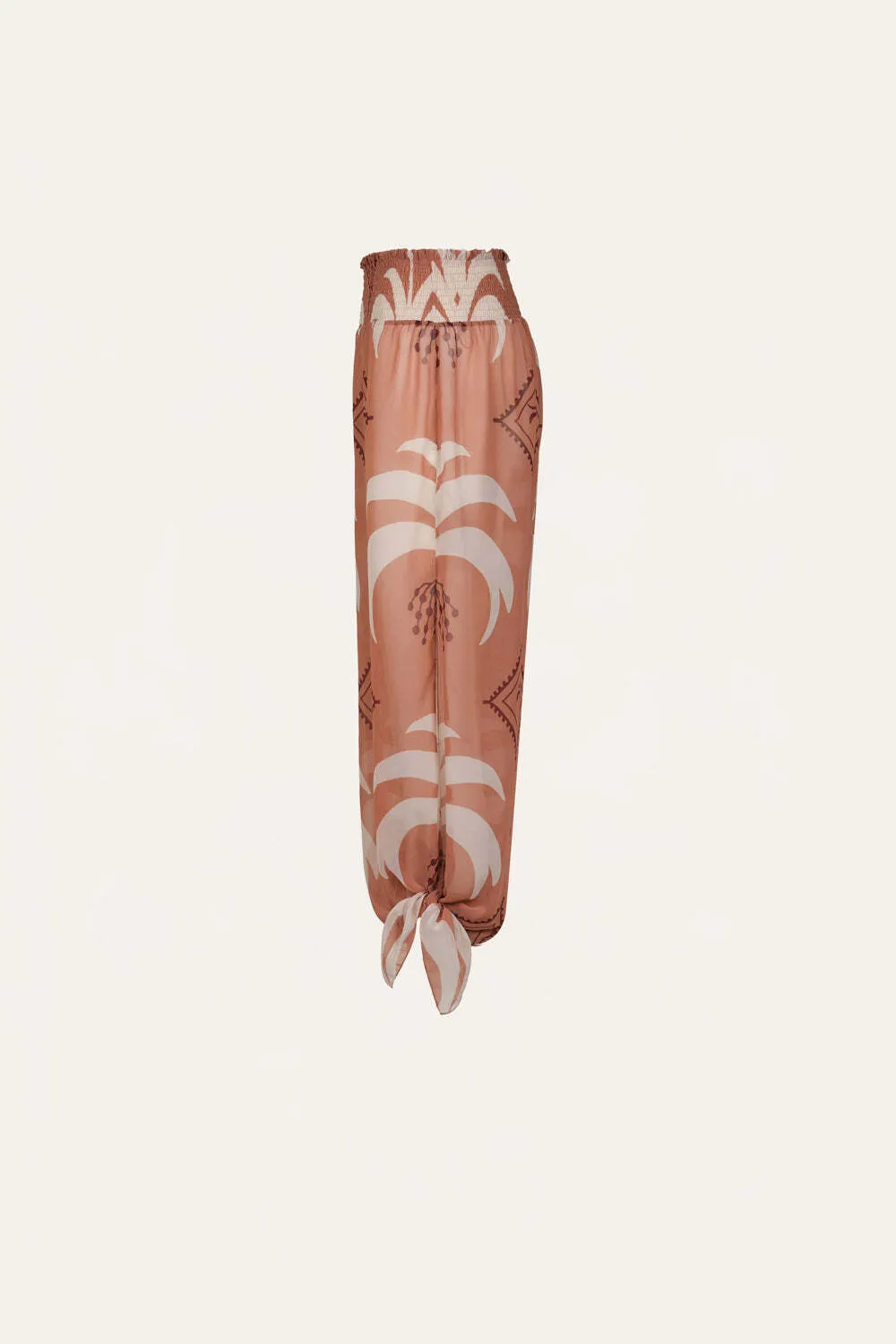 Johanna Ortiz In Eternity printed trousers Oranje