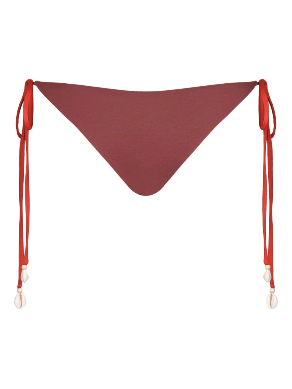 Johanna Ortiz Sagrado printed tie bikini bottom Rood