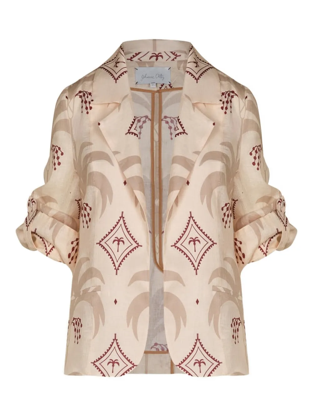 Johanna Ortiz Unfolded Moment blazer | tons neutres | Image 1