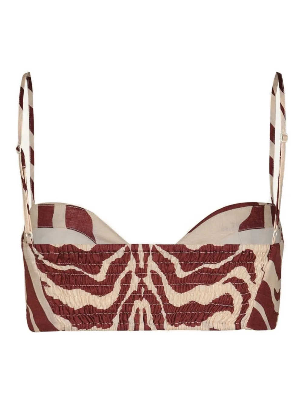 Johanna Ortiz Nudos Del Mar Knot Top In Neutral