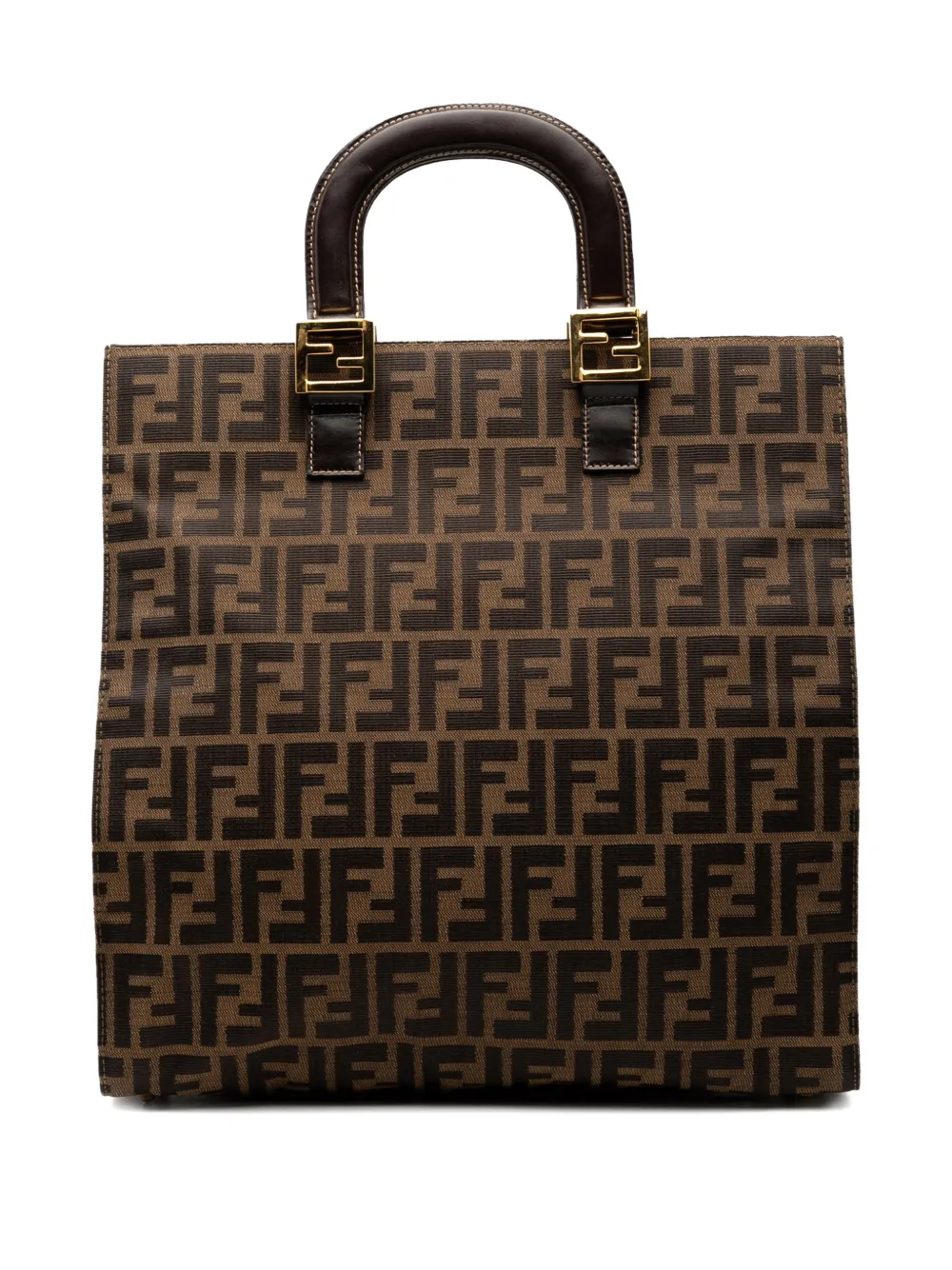 Fendi Pre-Owned 20th Century Zucca Canvas Twins tote bag | Pre-Owned | Image 2