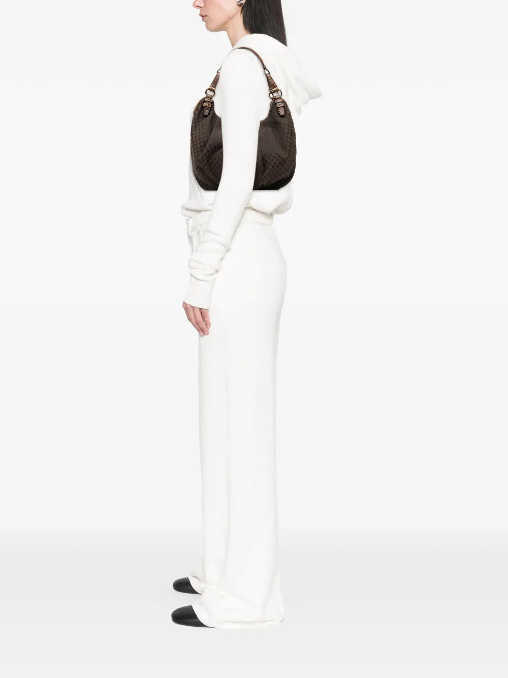 Celine Pre-Owned 2009 Macadam Canvas Hobo shoulder bag | Pre-Owned | Image 2