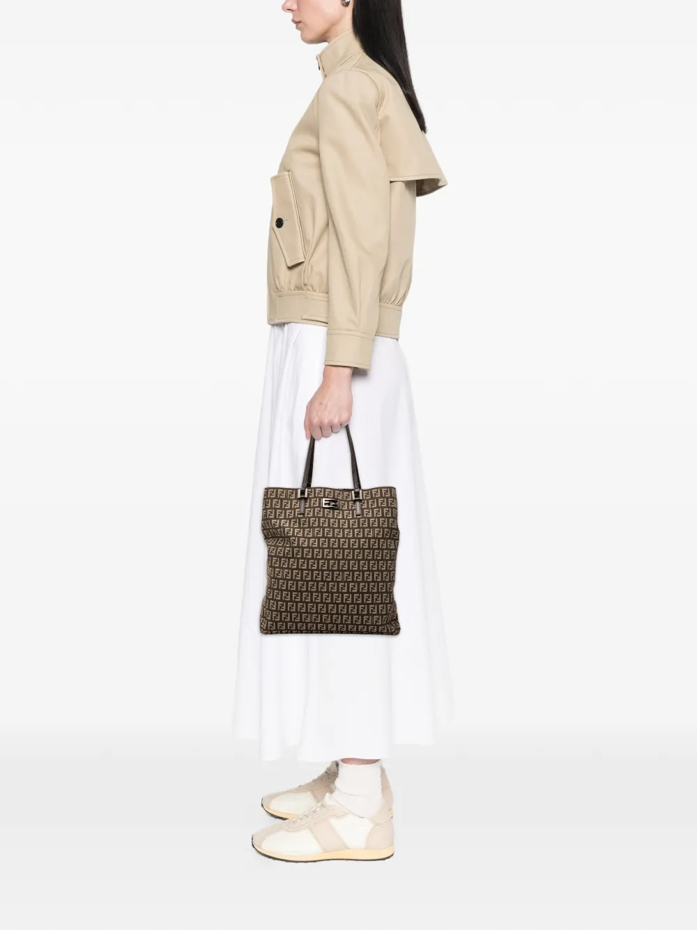 Fendi Pre-Owned 2000-2010 Zucchino Canvas tote bag | Pre-Owned | Image 2