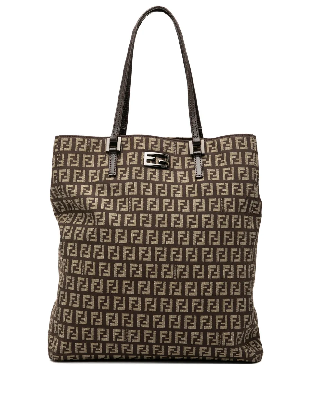 Fendi Pre-Owned 2000-2010 Zucchino Canvas tote bag | Brown | Image 1