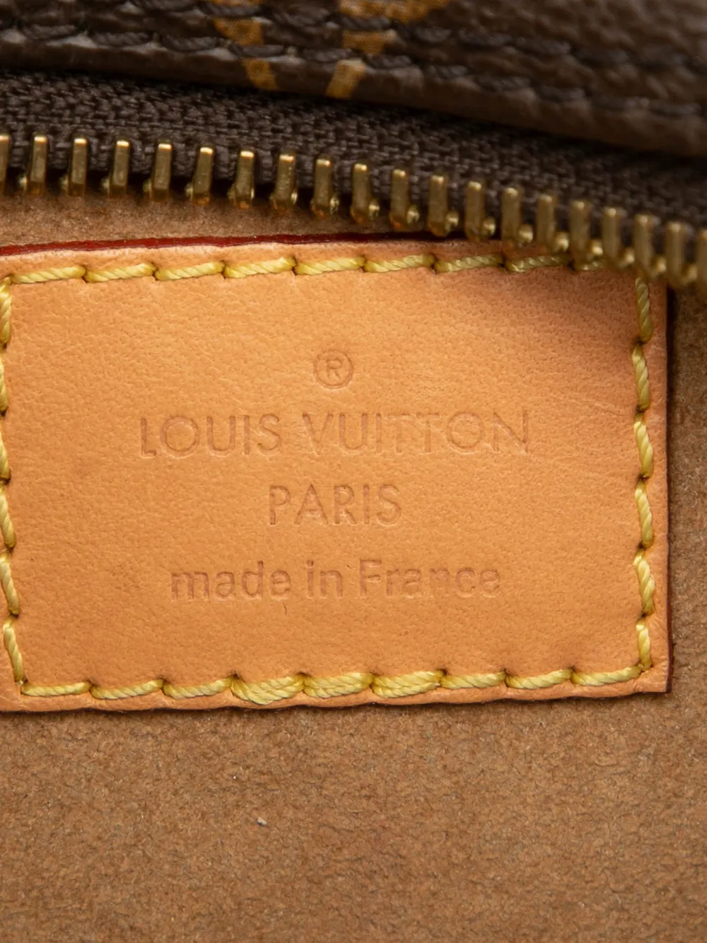 Pre-owned Louis Vuitton 2021-2025 Monogram Loop Satchel In Brown