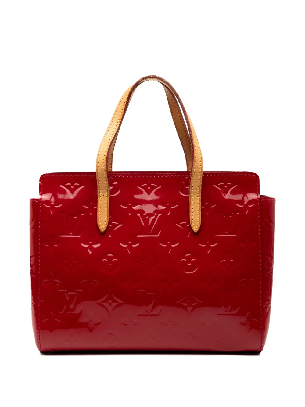 Louis Vuitton Pre-Owned 2013 Monogram Vernis Catalina BB handbag - Rosso