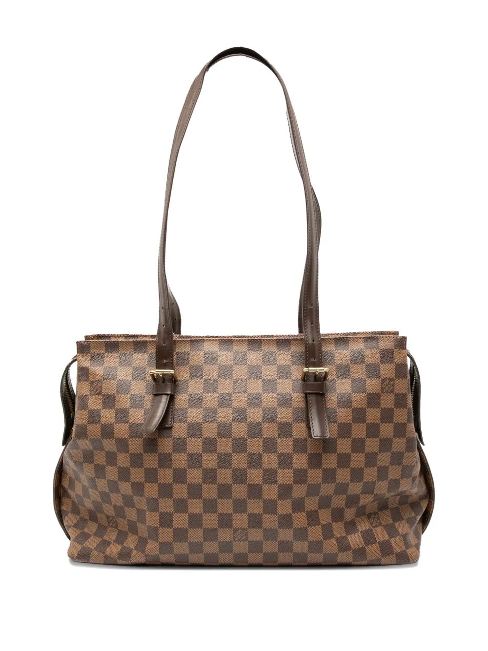 Louis Vuitton Pre-Owned 2003 Damier Ebene Chelsea shoulder bag - Marrone