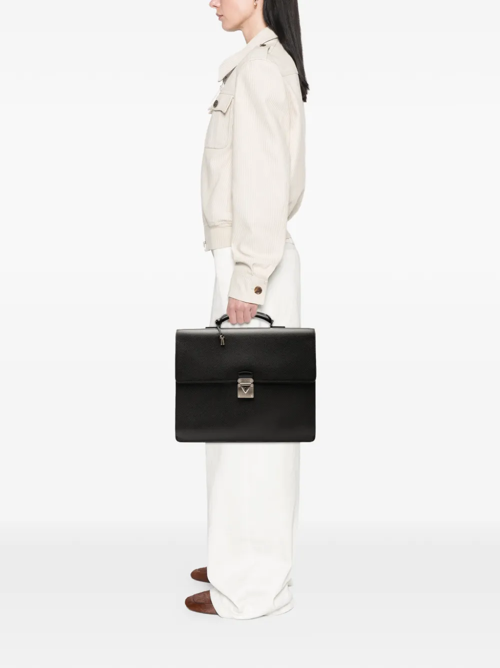 Louis Vuitton Pre-Owned 2007 Taiga Robusto 2 business bag | Pre-Owned | Image 2