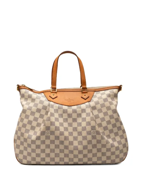 Louis Vuitton Pre-Owned 2011 Damier Azur Siracusa GM Satchel-Tasche