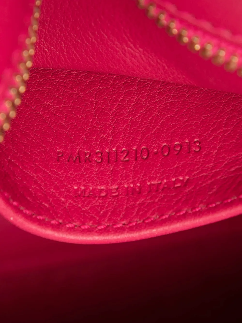 Pre-owned Saint Laurent 2013 Small Calfskin Cabas Chyc Satchel In Pink