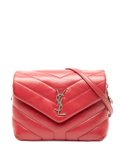 Saint Laurent Pre-Owned bolsa crossbody LouLou Toy de piel en Matelasse con monograma 2017