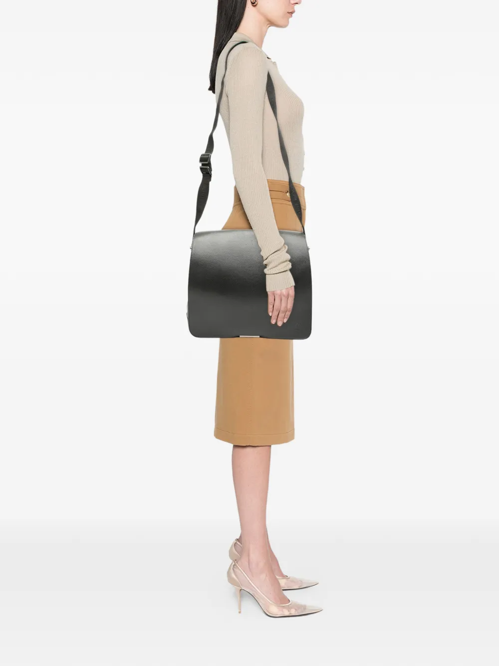 Louis Vuitton Pre-Owned Taiga Viktor axelremsväska från 2002 | Pre-Owned | Image 2