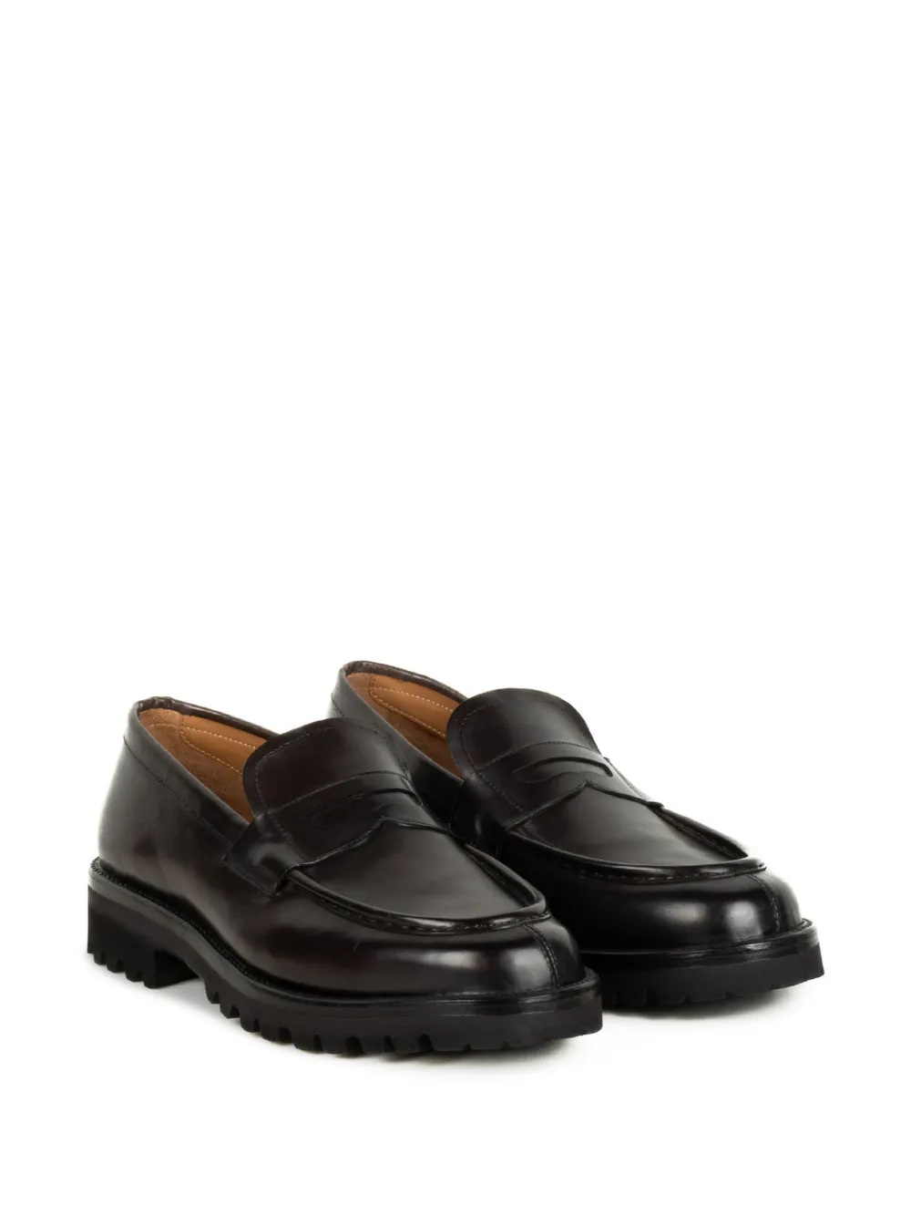 Amedeo Testoni Courmayeur loafers - Bruin