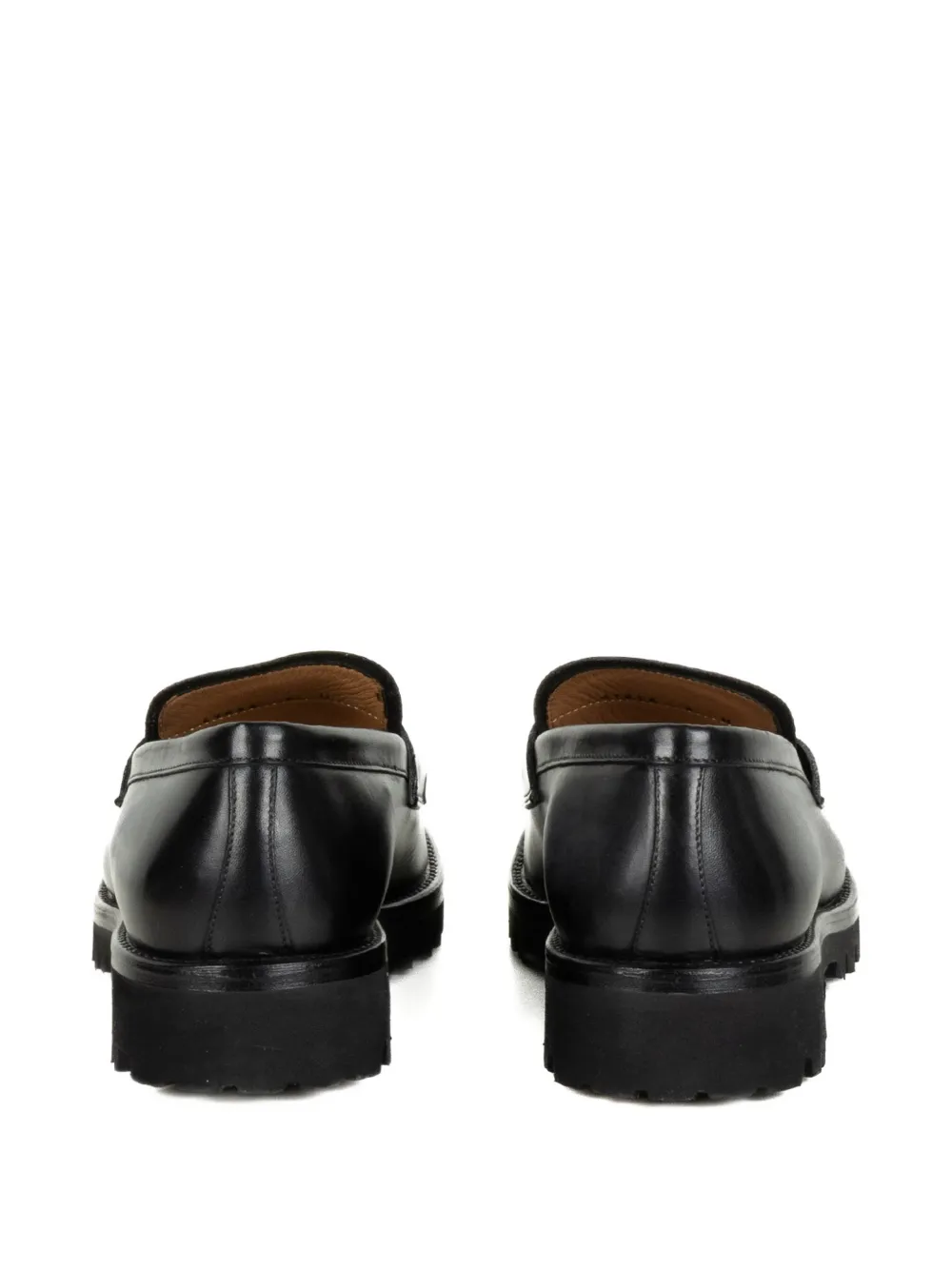 Amedeo Testoni Courmayeur loafers Zwart