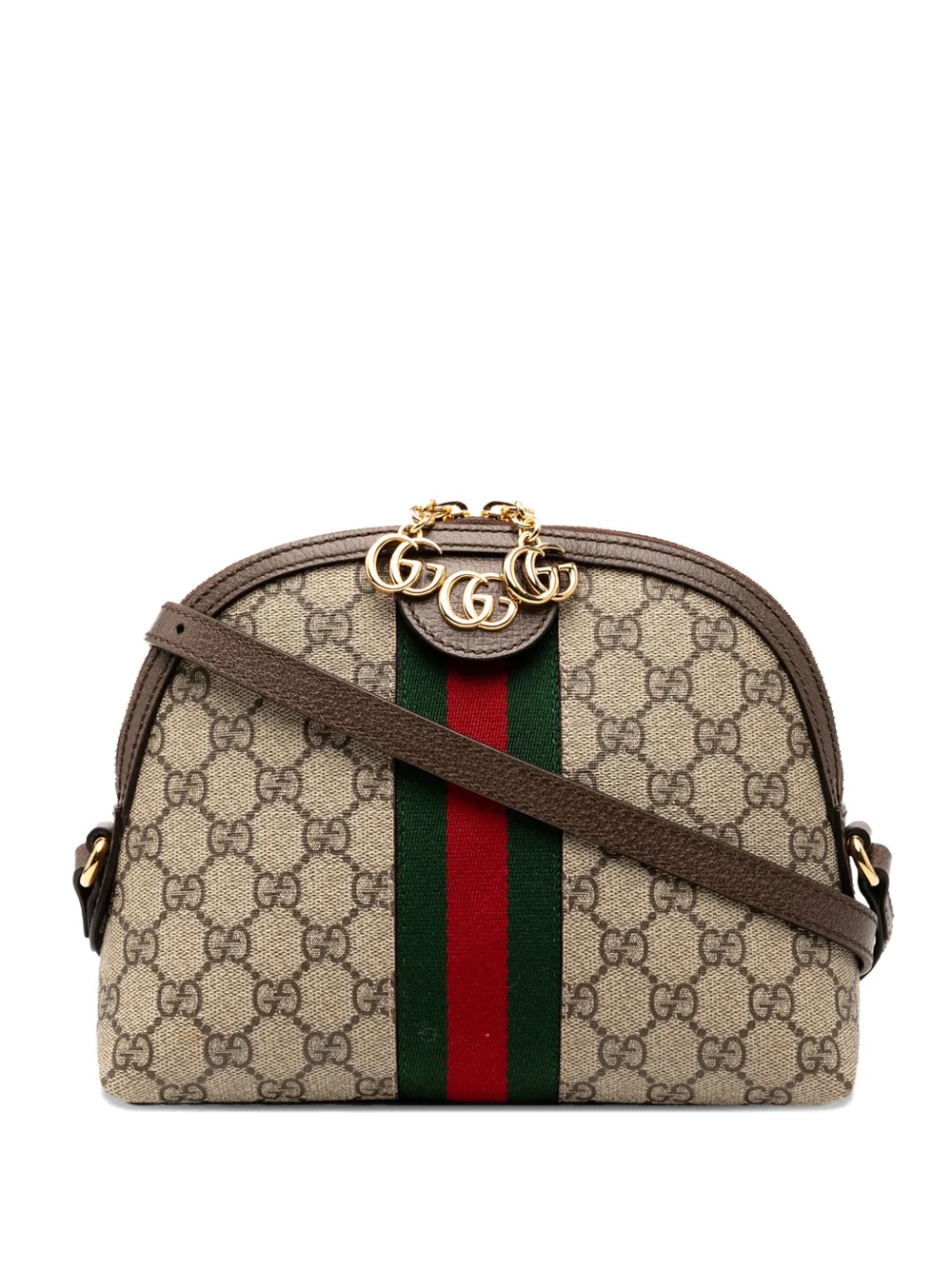Gucci Pre-Owned 2016-2025 Small GG Supreme Ophidia Dome crossbody bag
