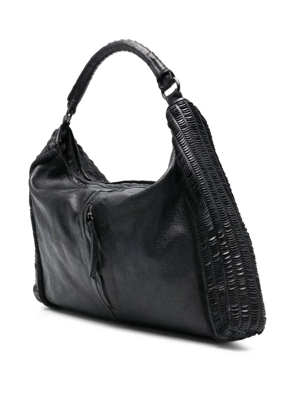  Reptile's House Zip-pocket Shoulder Bag - Blue 