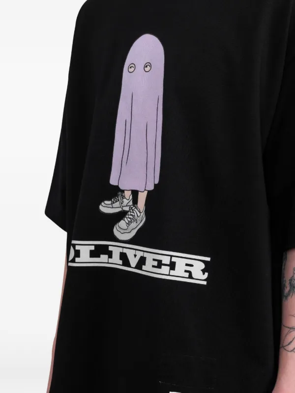 Maison MIHARA YASUHIRO グラフィック Tシャツ | ブラック | FARFETCH JP