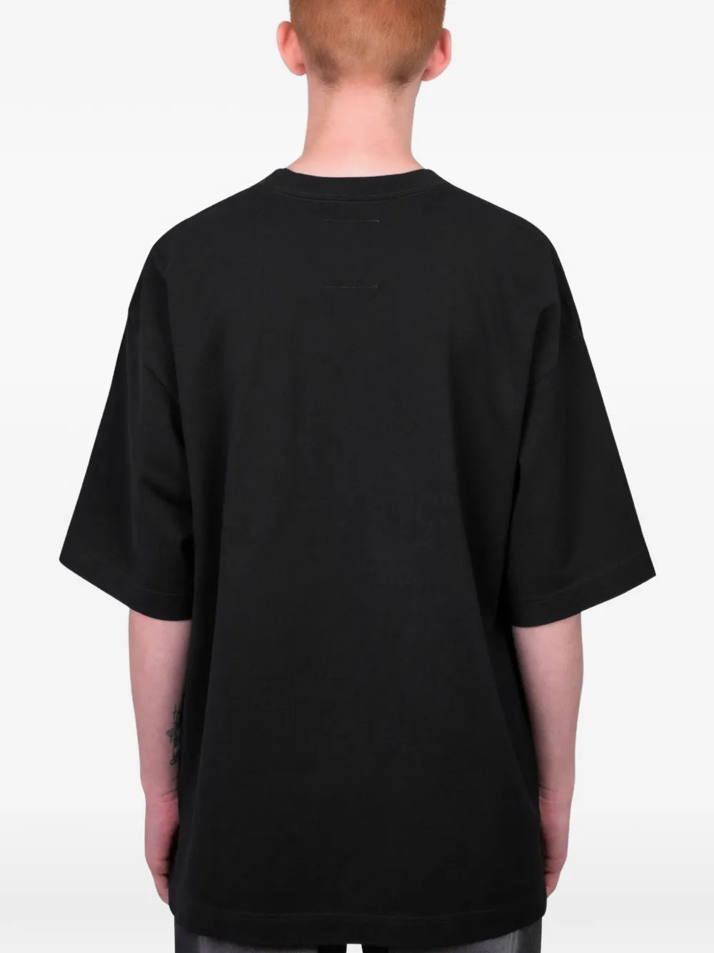 Maison MIHARA YASUHIRO T-shirt met grafische print Zwart