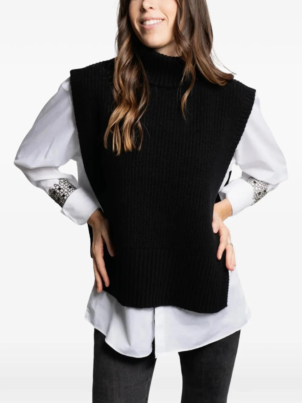 DAVANTINO roll-neck top | Vests & Tank Tops | Image 2