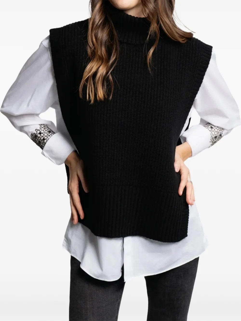 DAVANTINO roll-neck top | Vests & Tank Tops | Image 2