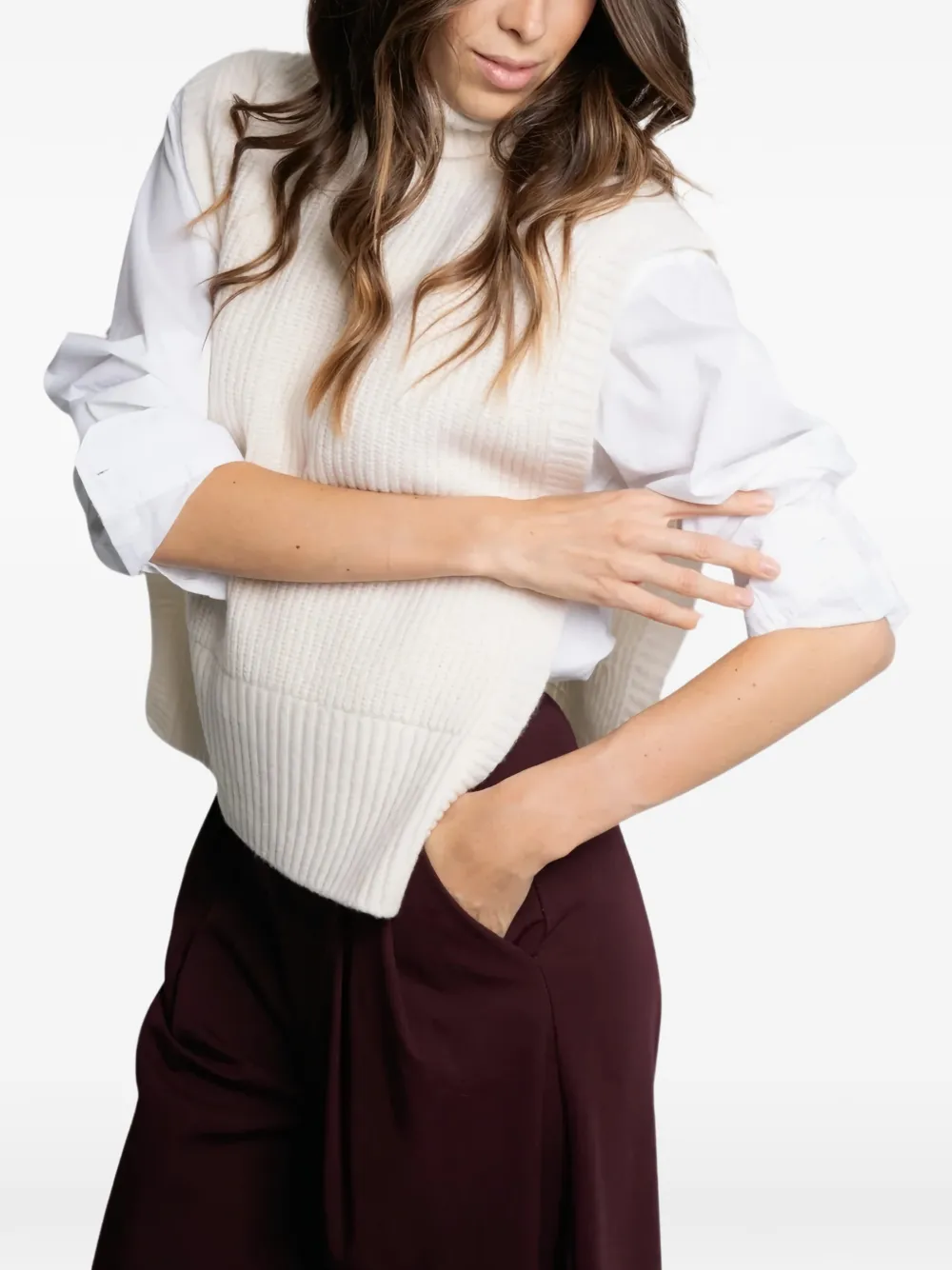 DAVANTINO roll-neck wool top | Tops & Tanktops | Image 2
