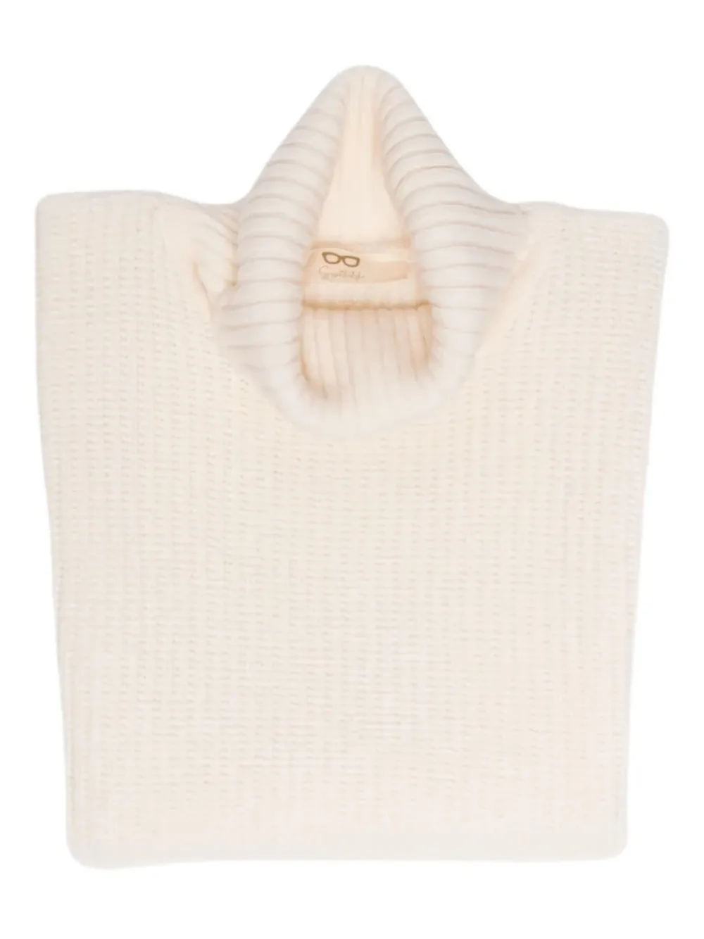 DAVANTINO roll-neck wool top | Nude | Image 1