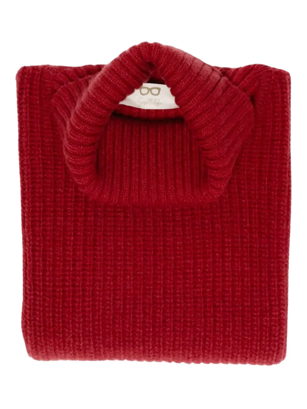 DAVANTINO roll-neck wool top | Rot | Image 1