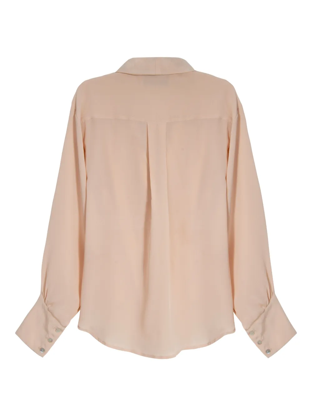 Isolda Sissi double-breasted buttoned shirt Roze