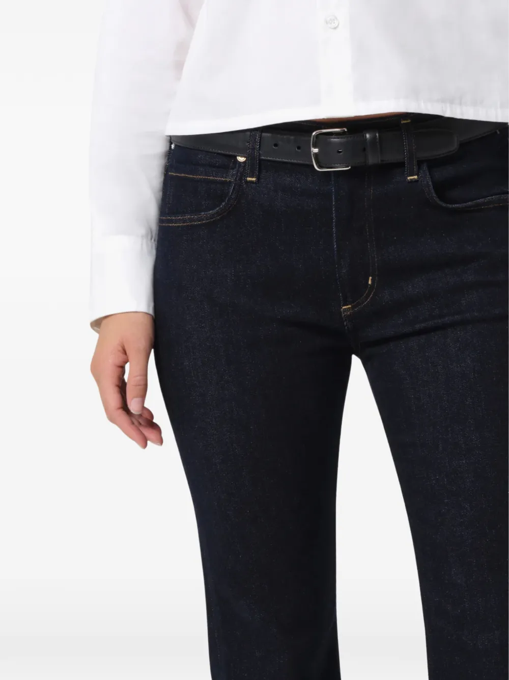 Citizens of Humanity Genova low waist bootcut jeans Blauw