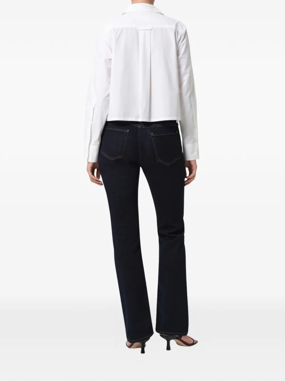 Citizens of Humanity Genova low-rise bootcut jeans - Blauw