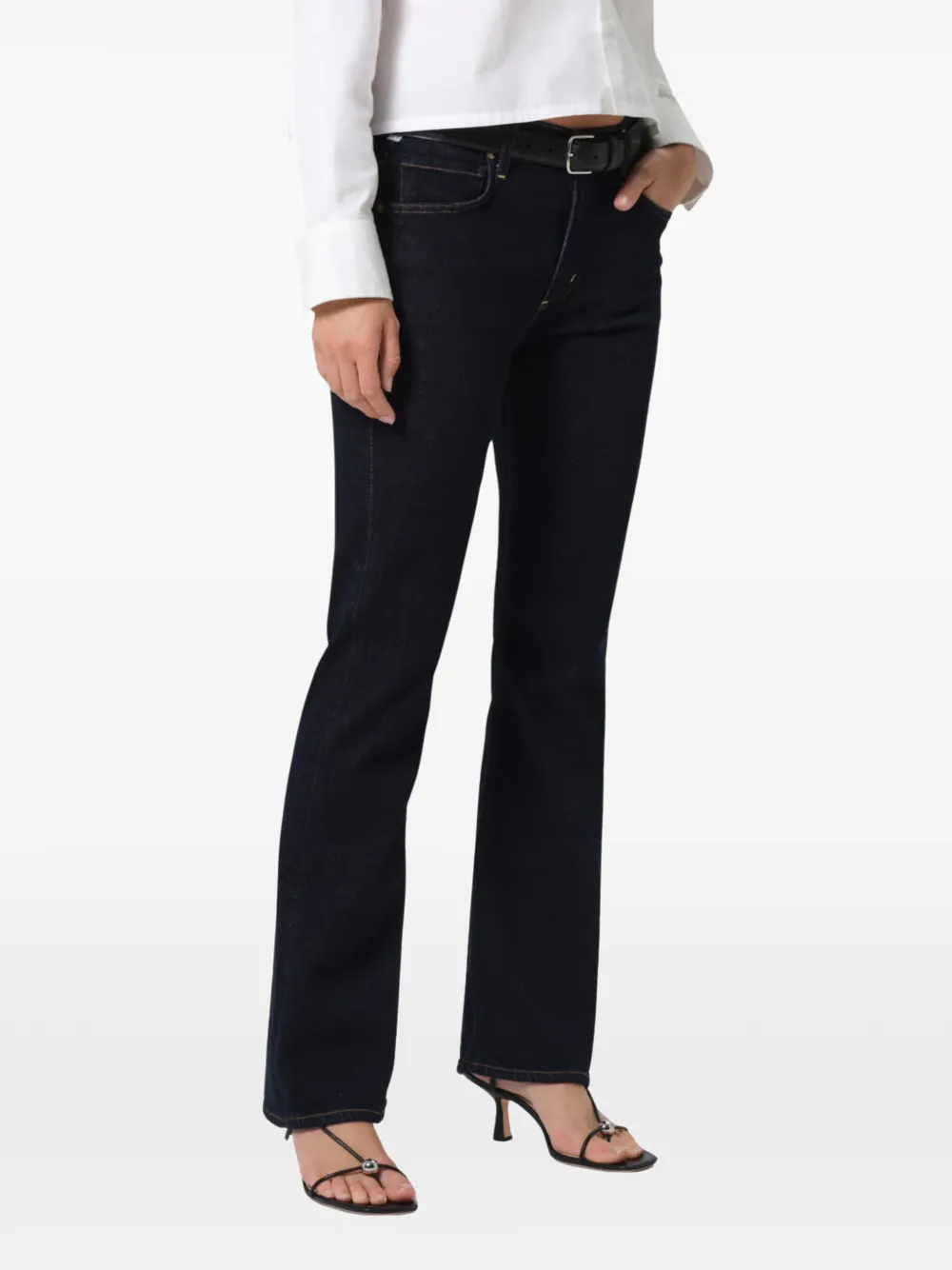 Citizens of Humanity Genova low waist bootcut jeans Blauw