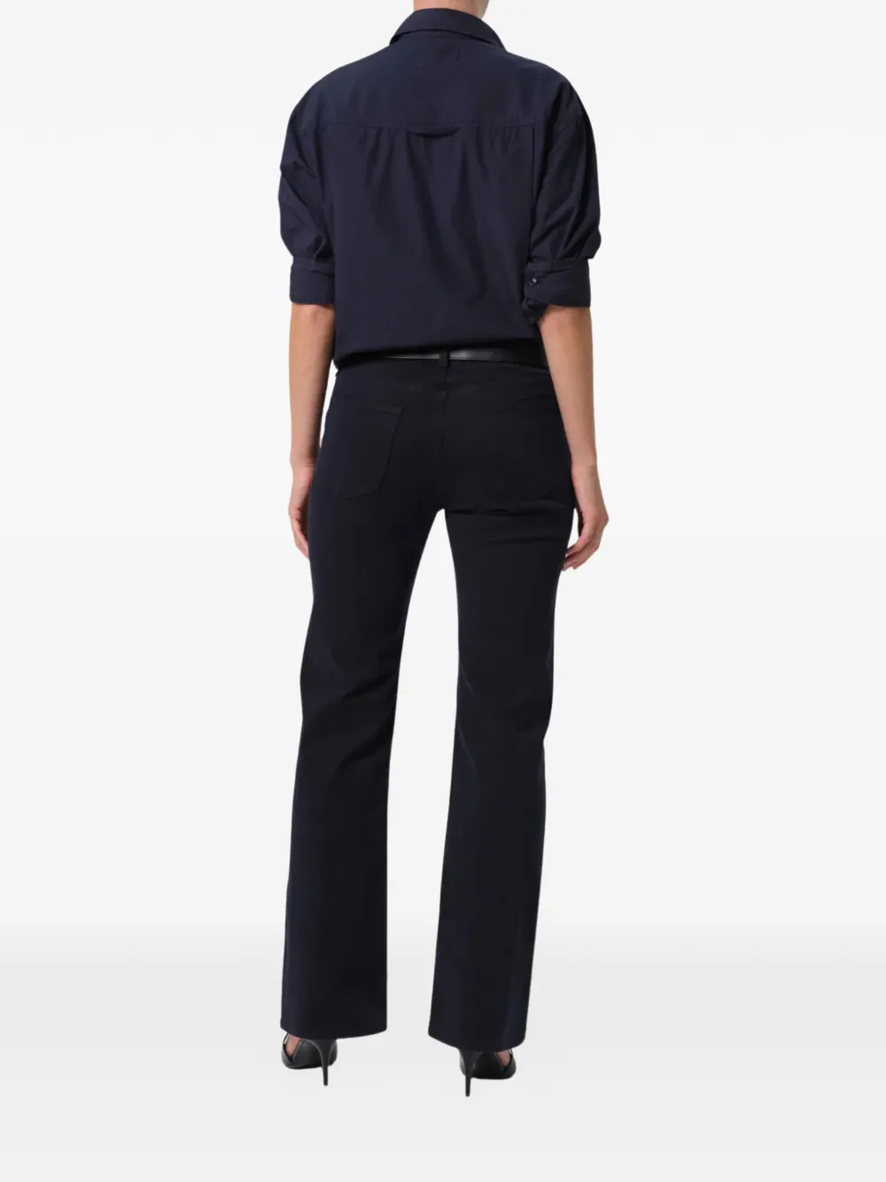 Citizens of Humanity Genova low waist bootjeans Blauw