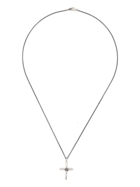 Rosa Maria collar en plata de ley con diamante