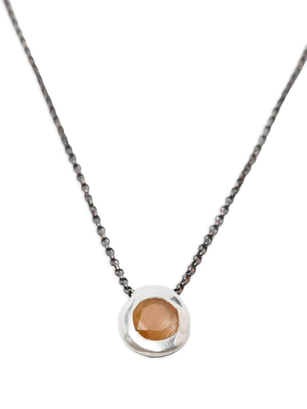 Sterling Silver Quartz Necklace