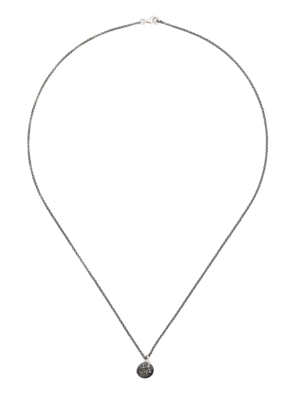 Rosa Maria sterling silver Jupiter diamond necklace - Argento