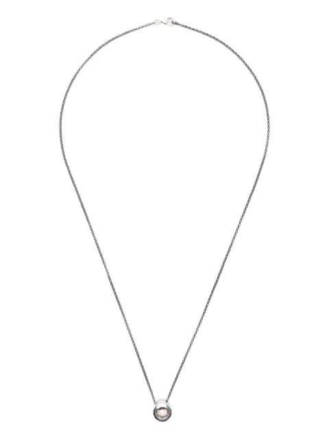 Rosa Maria sterling silver quartz necklace