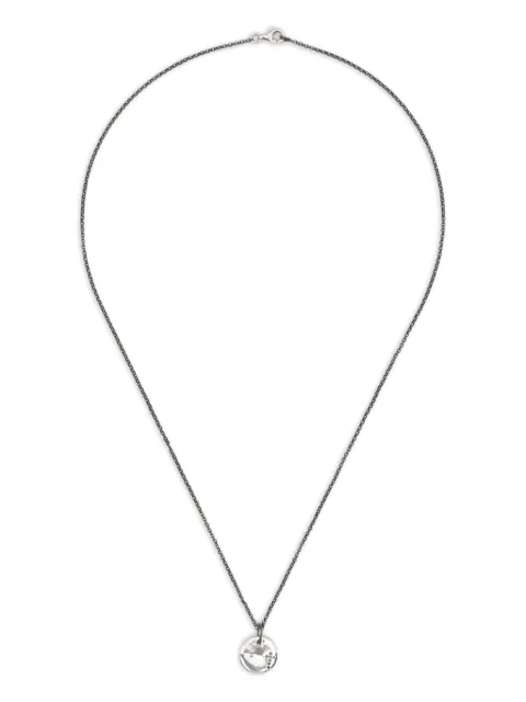 Rosa Maria sterling silver diamonds necklace