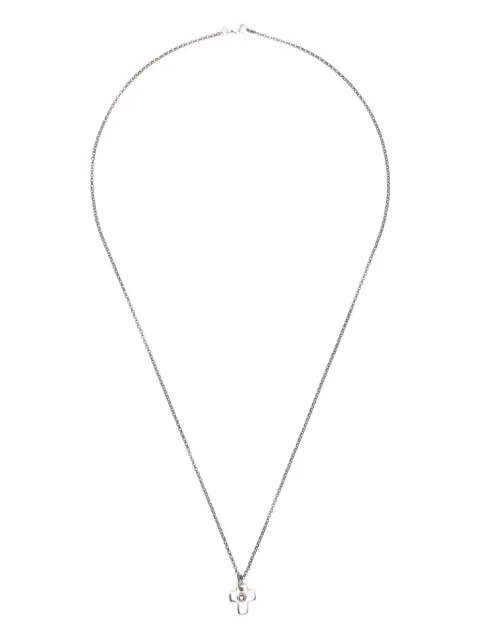 Rosa Maria collier Spiritst Dix en argent serti de diamant