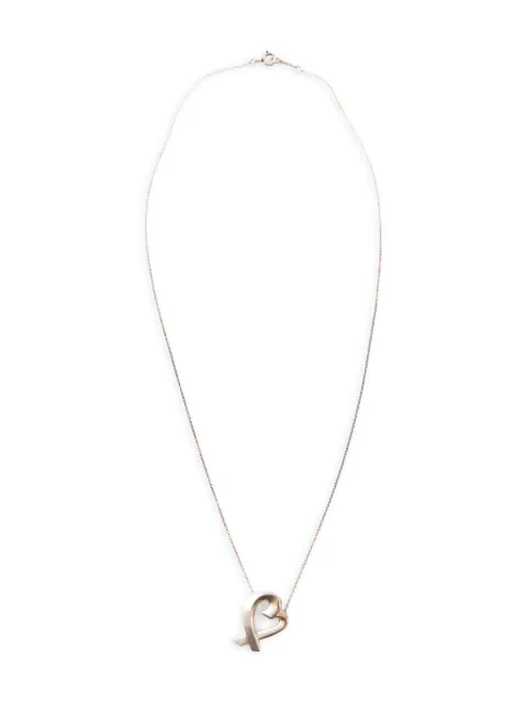 Tiffany & Co. Pre-Owned 1980s large Heart pendant necklace