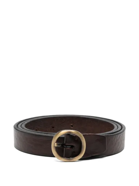 ALBERTO LUTI round buckle belt