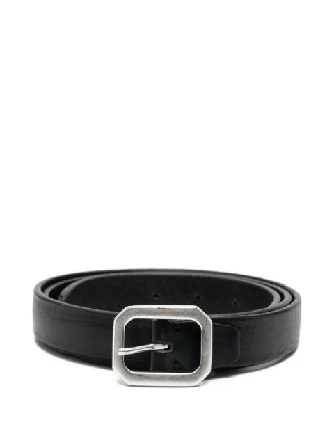 ALBERTO LUTI buckle leather belt