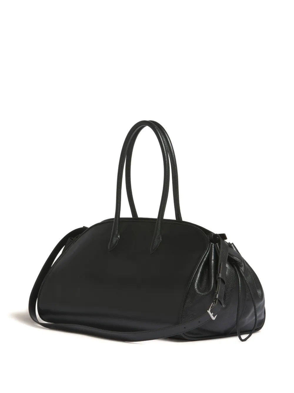 Marni medium Tulipea top-handle Zwart